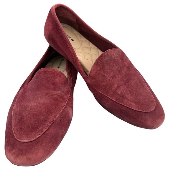 Birdies The Vesper Burgundy Suede Comfortable Loafers Work/Casual/Everyday-98.5 - Picture 1 of 8